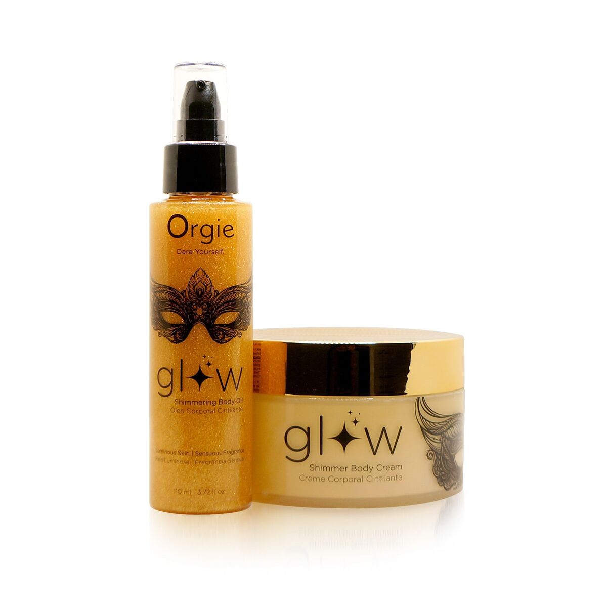 Olio per Massaggio Erotico Orgie Glow 110 ml