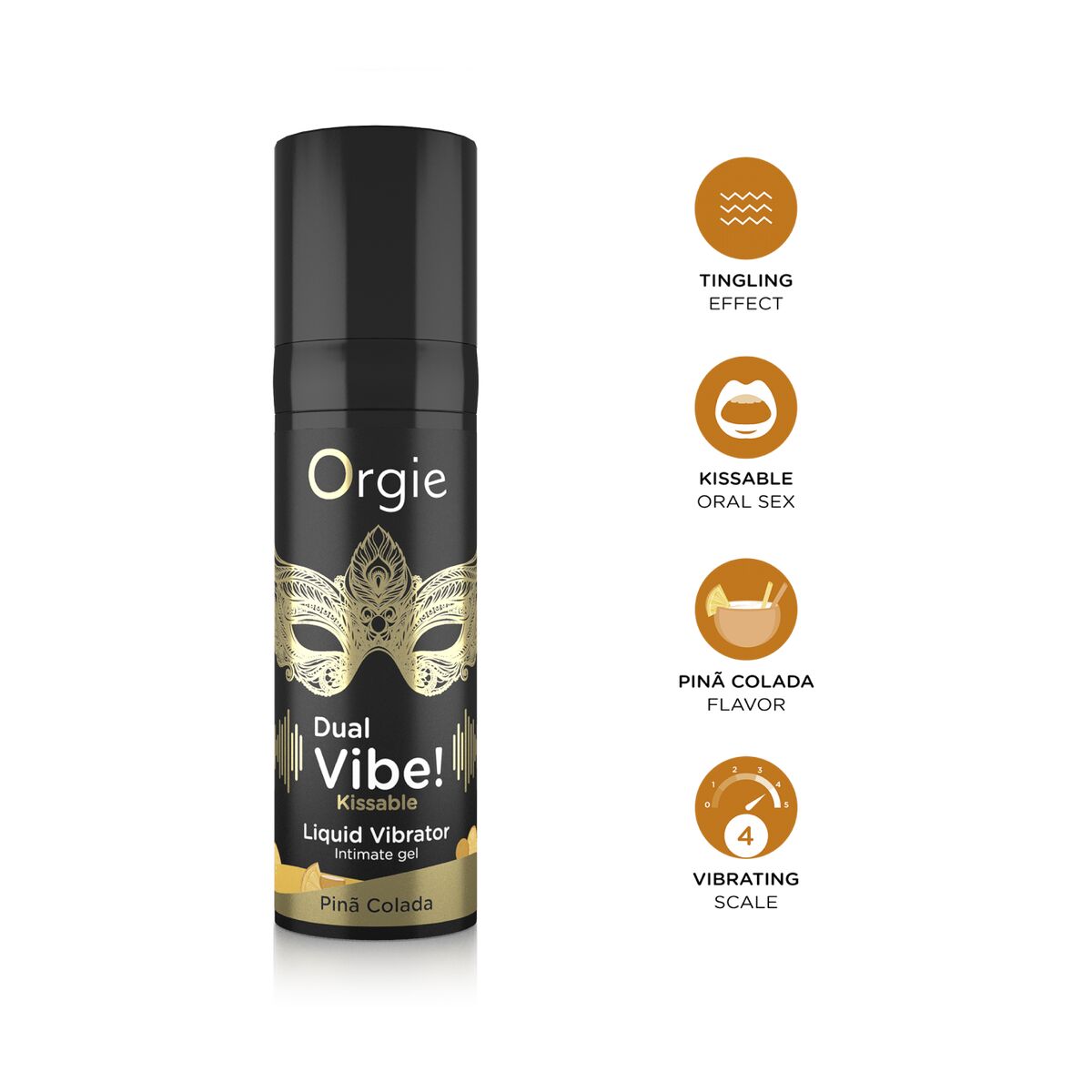 Confezione di Campioni Orgie Dual Vibe! 15 ml Piña Colada