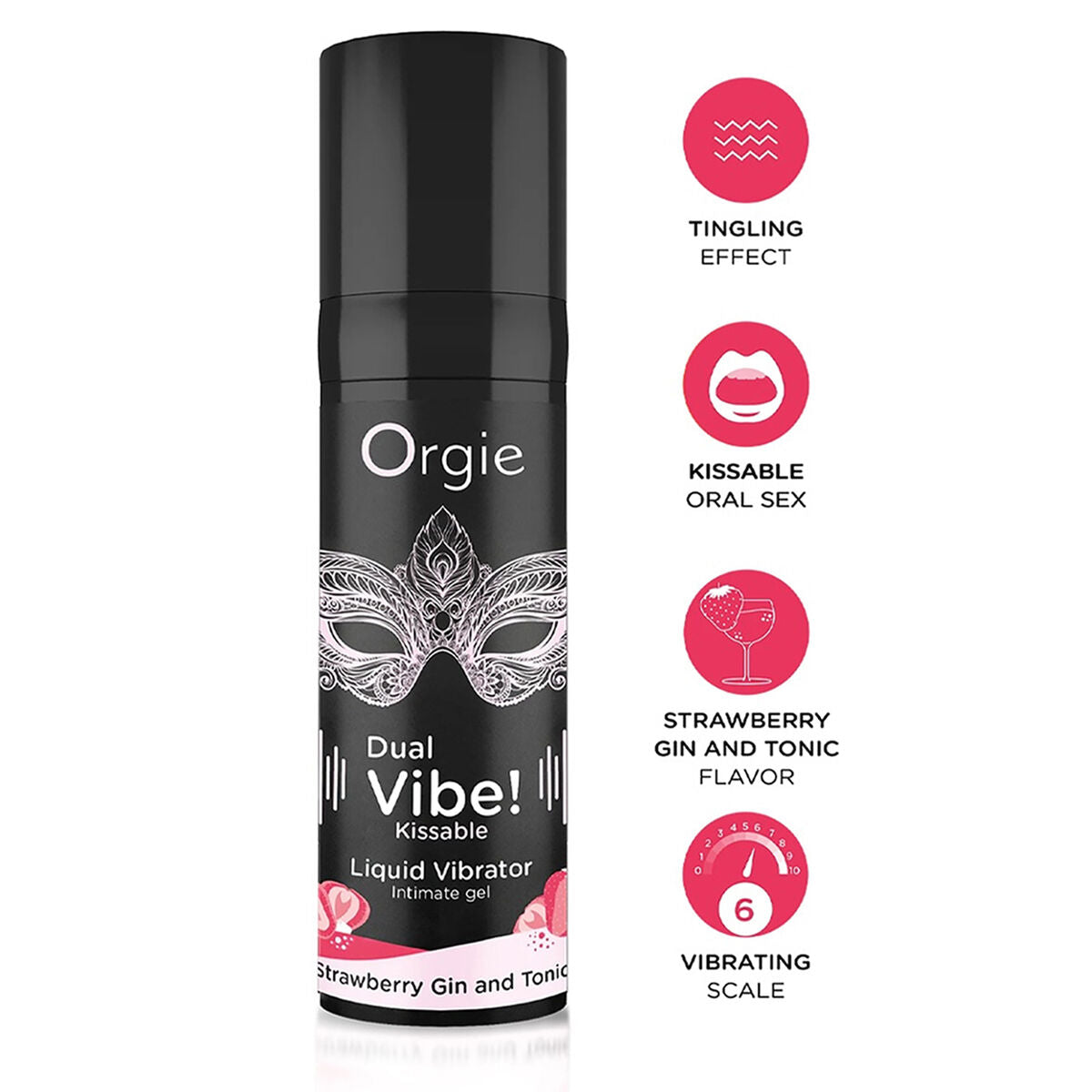 Lubrificante Orgie 15 ml Fragola Vibratore