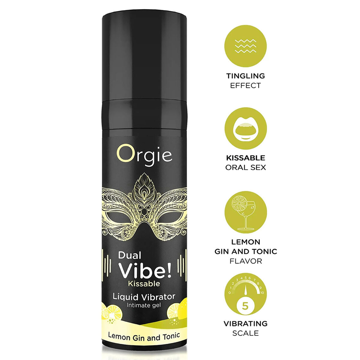 Lubrificante Orgie 15 ml Limone Vibratore