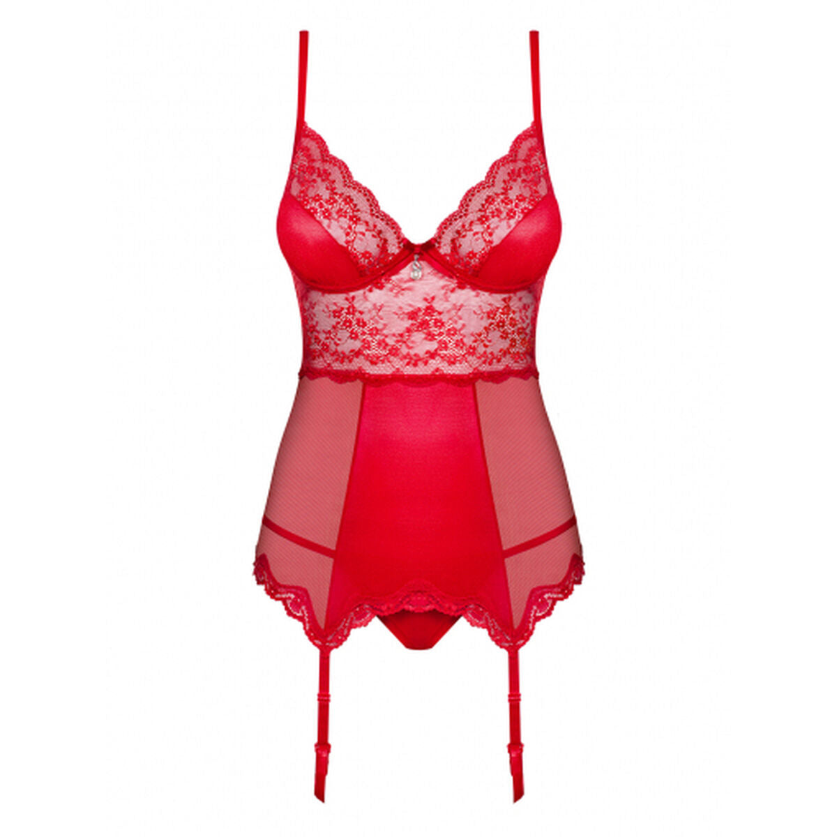 Body Corset Lovica Obsessive OB3360 Rosso S/M