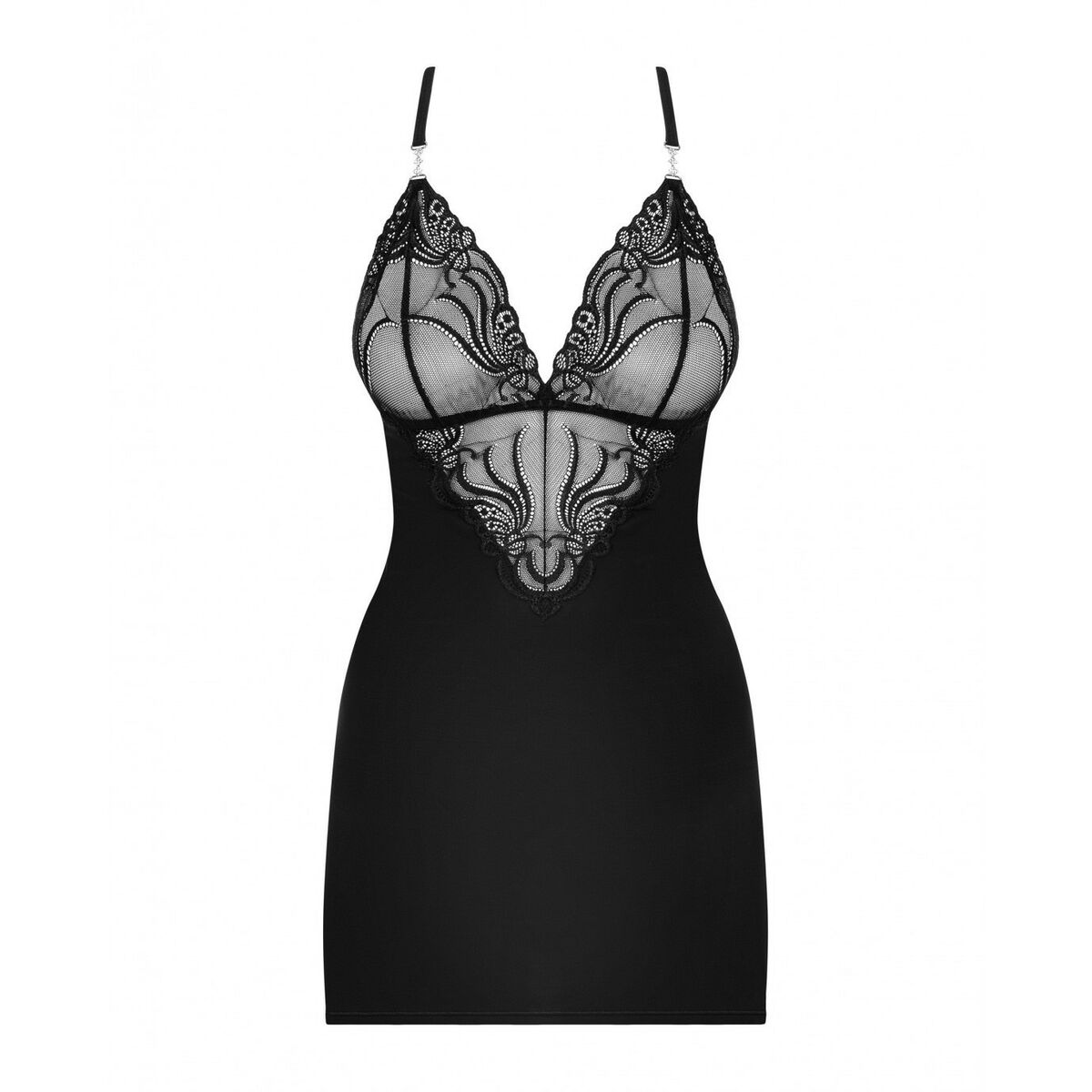 Baby-doll Obsessive 828-CHE-1 Nero S/M
