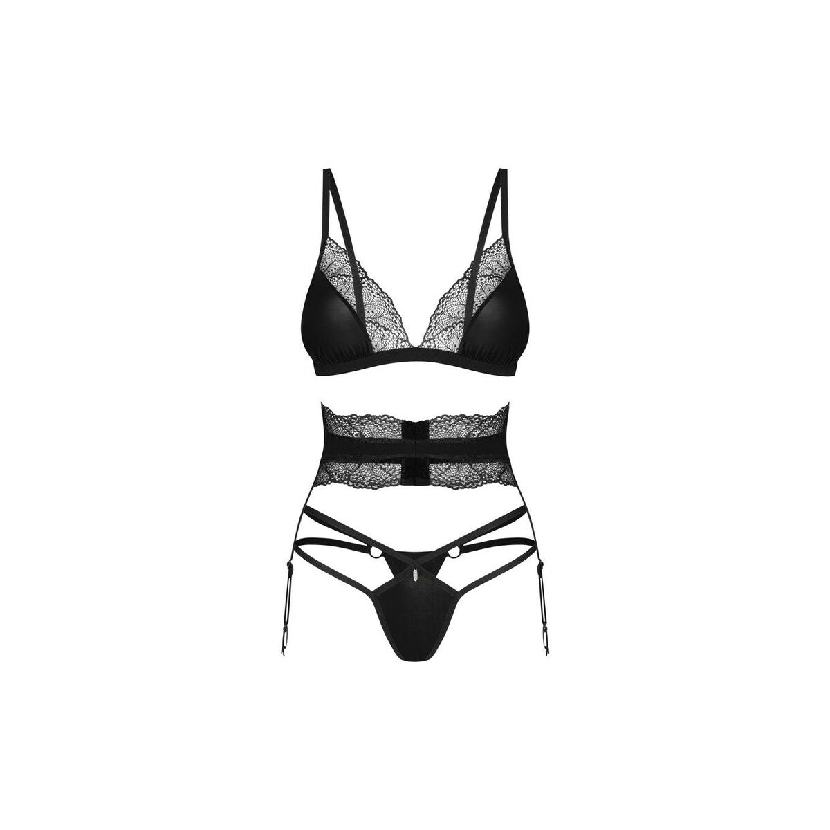 Set di Lingerie Obsessive XS/S 3 Pezzi