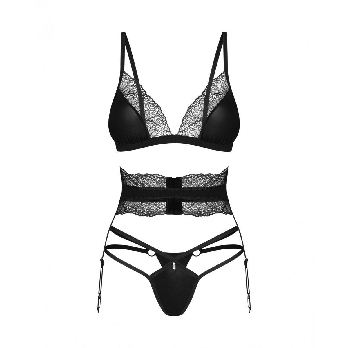 Set di Lingerie Obsessive XS/S 3 Pezzi