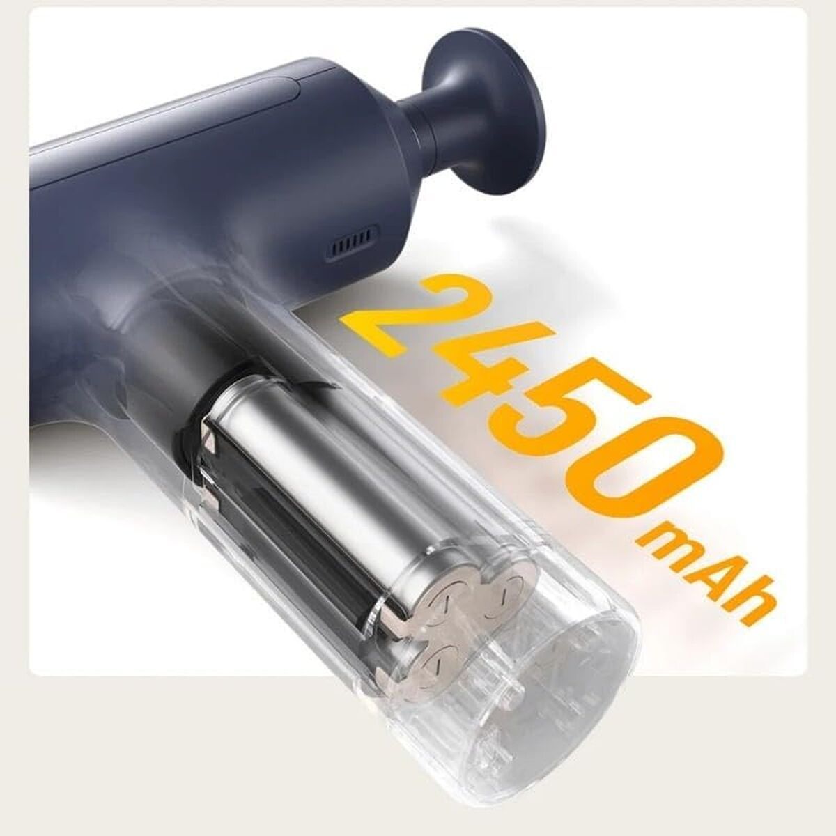 Pistola di Massaggio Relax e Recupero Muscolare Xiaomi MASSAGE GUN 2 EU Nero Grigio