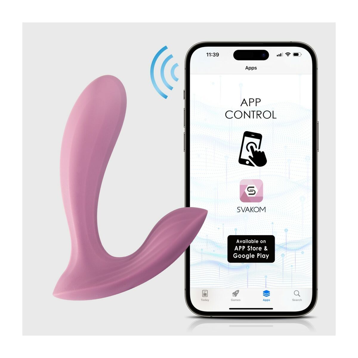 Plug Anale S Pleasures Rosa (8,3 cm)