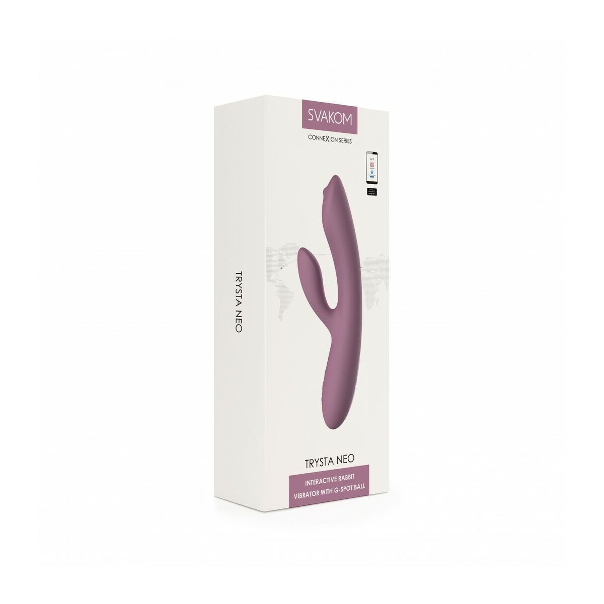 Vibratore Doppia Stimolazione Svakom Lilla