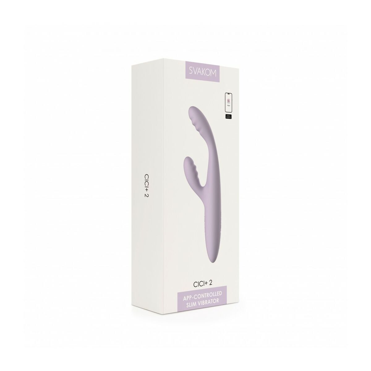 Vibratore Doppia Stimolazione Svakom Lilla