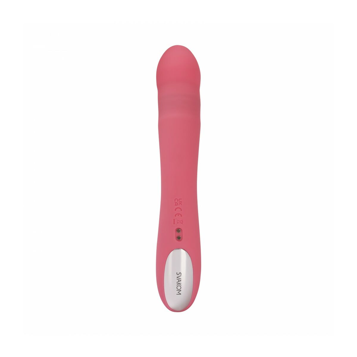 Vibratore Doppia Stimolazione Svakom Corallo