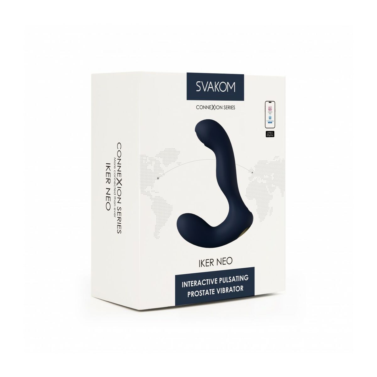 Plug Anale Svakom Blu Marino (10,8 cm)