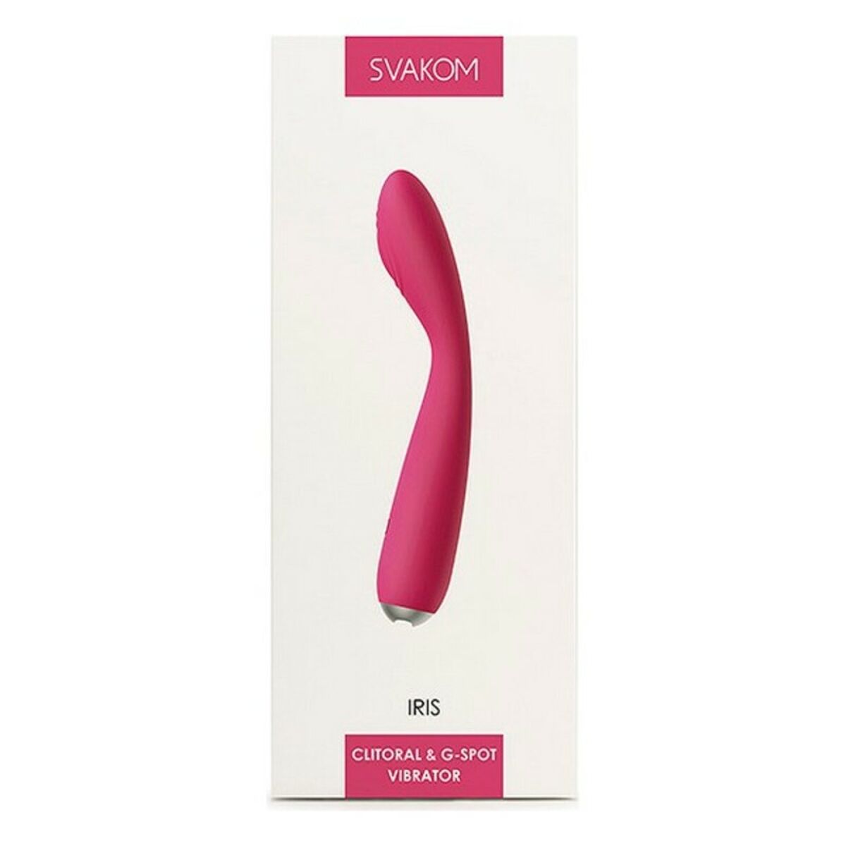 Vibratore per il Punto-G Svakom Iris Prugna