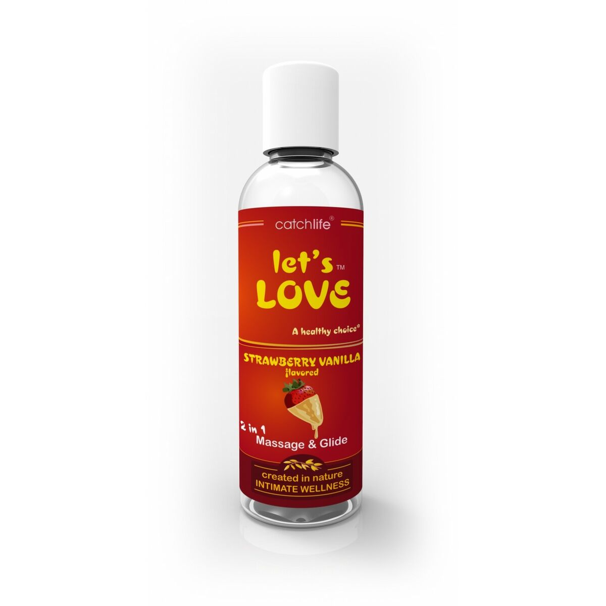 Lubrificante Nature Body 100 ml Fragola Vaniglia