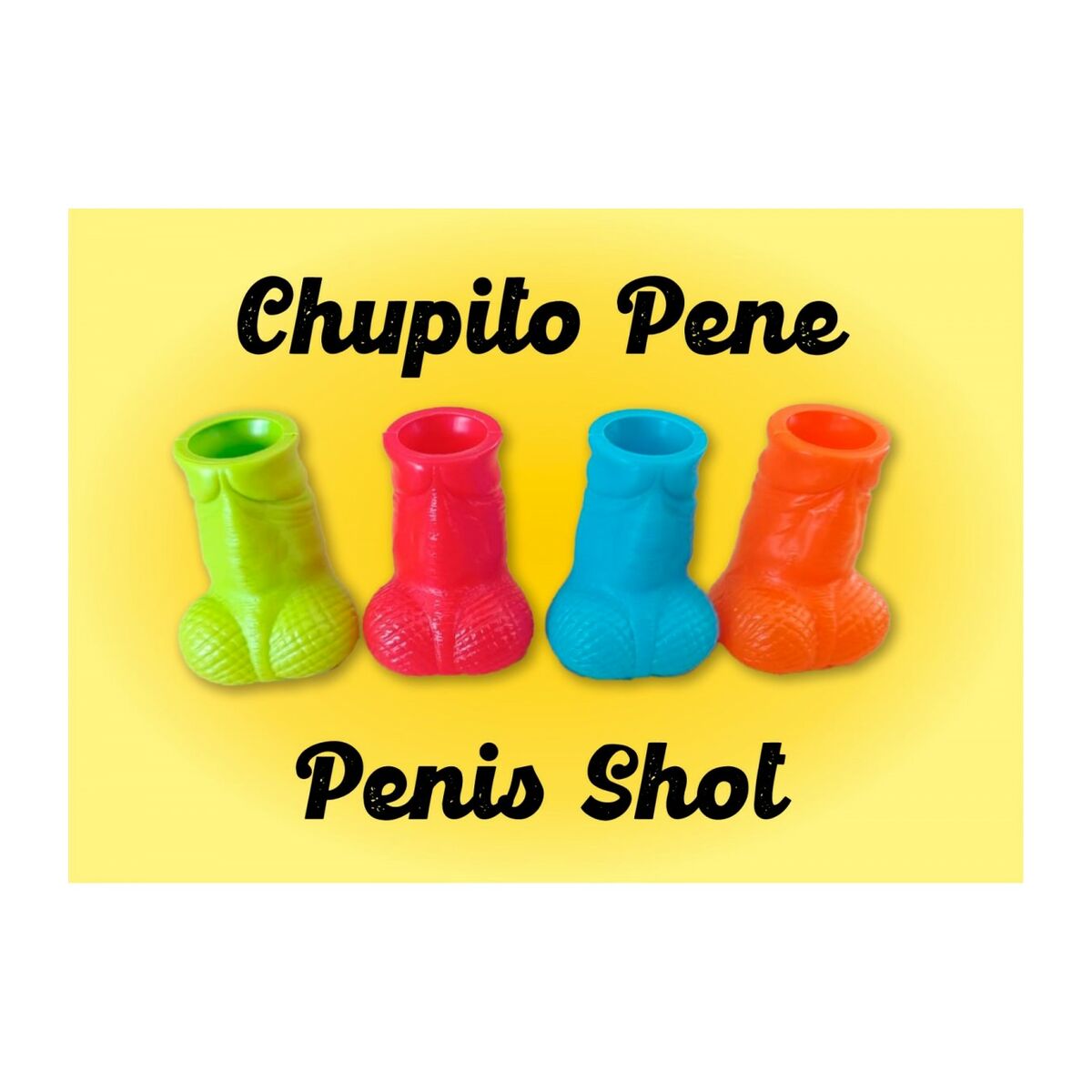 Set di Bicchierini da Chicchetto Divertysex 12 Pezzi