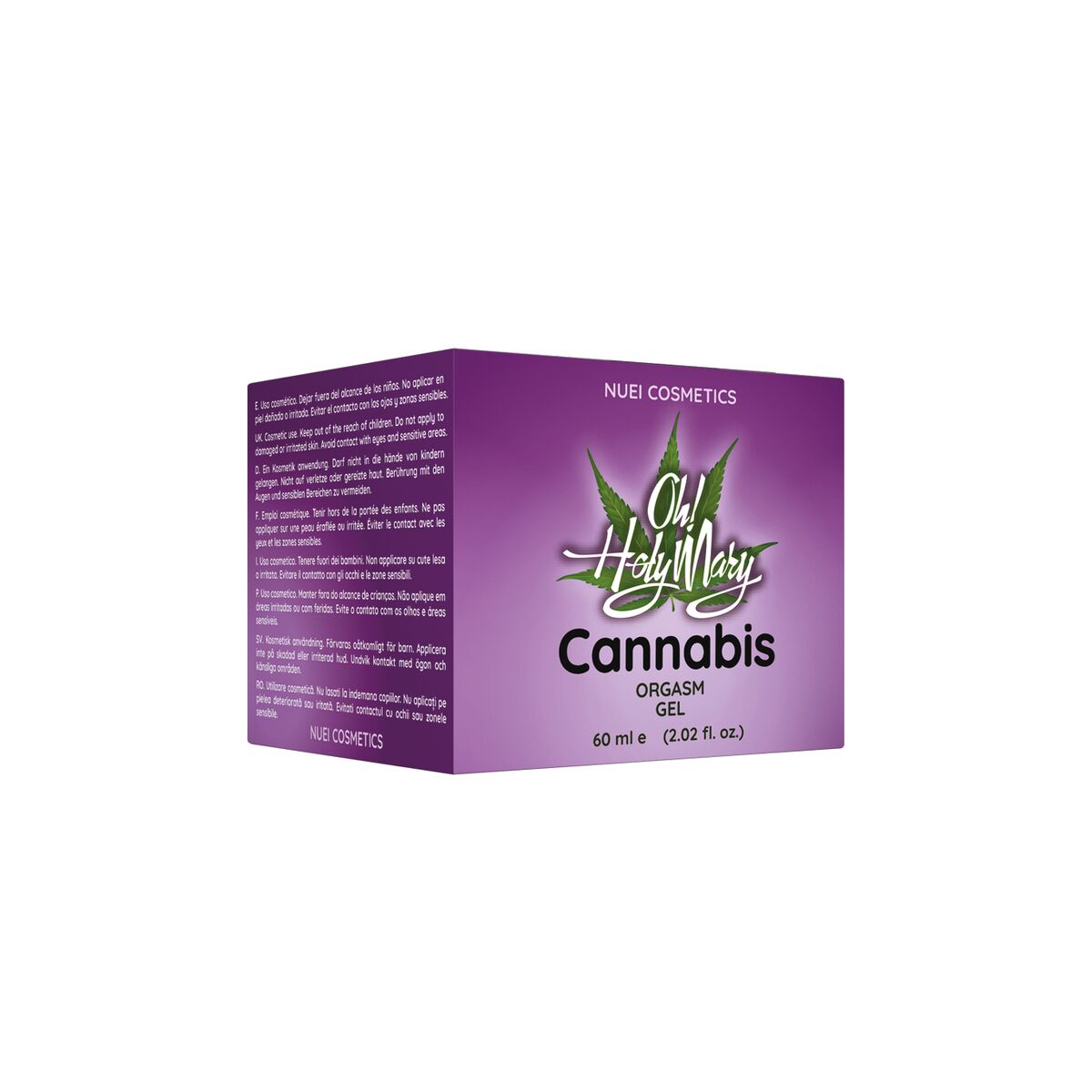 Gel Stimolante Nuei Cosmetics of the Night 60 ml Cannabis