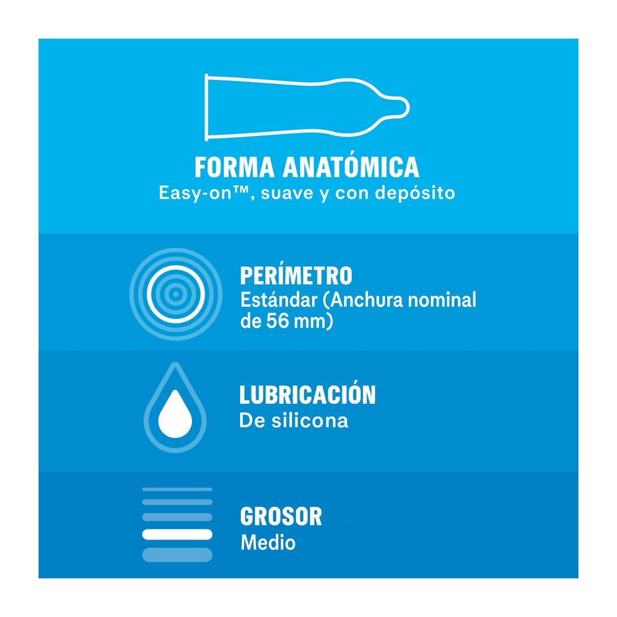 Preservativi Durex 3 Pezzi 3 Unità