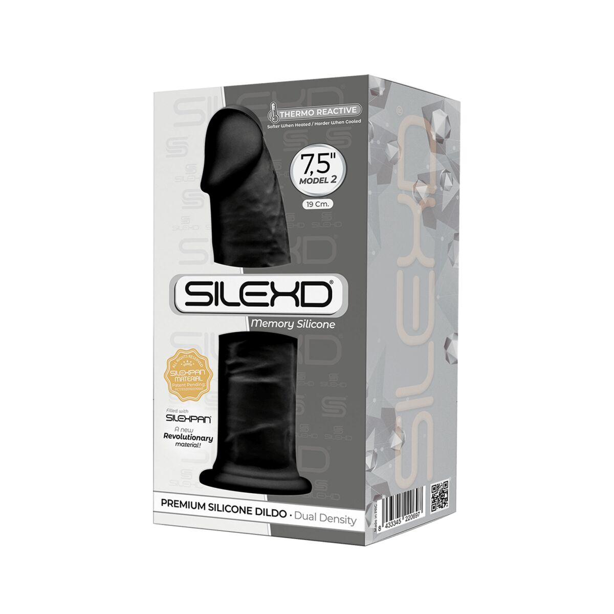 Dildo Realistico Silexd Nero