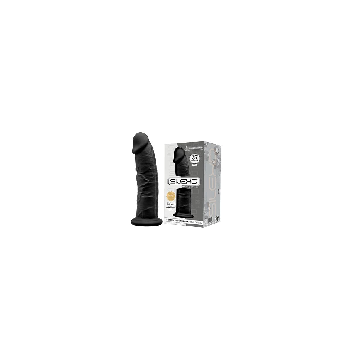 Dildo Realistico Silexd Nero