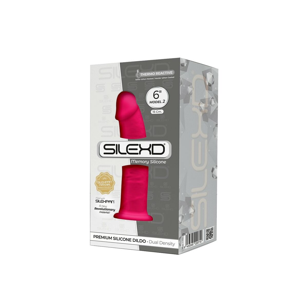 Dildo Realistico Silexd Rosa