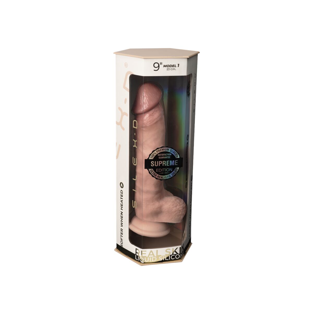 Dildo Realistico Silexd Silicone 19 cm