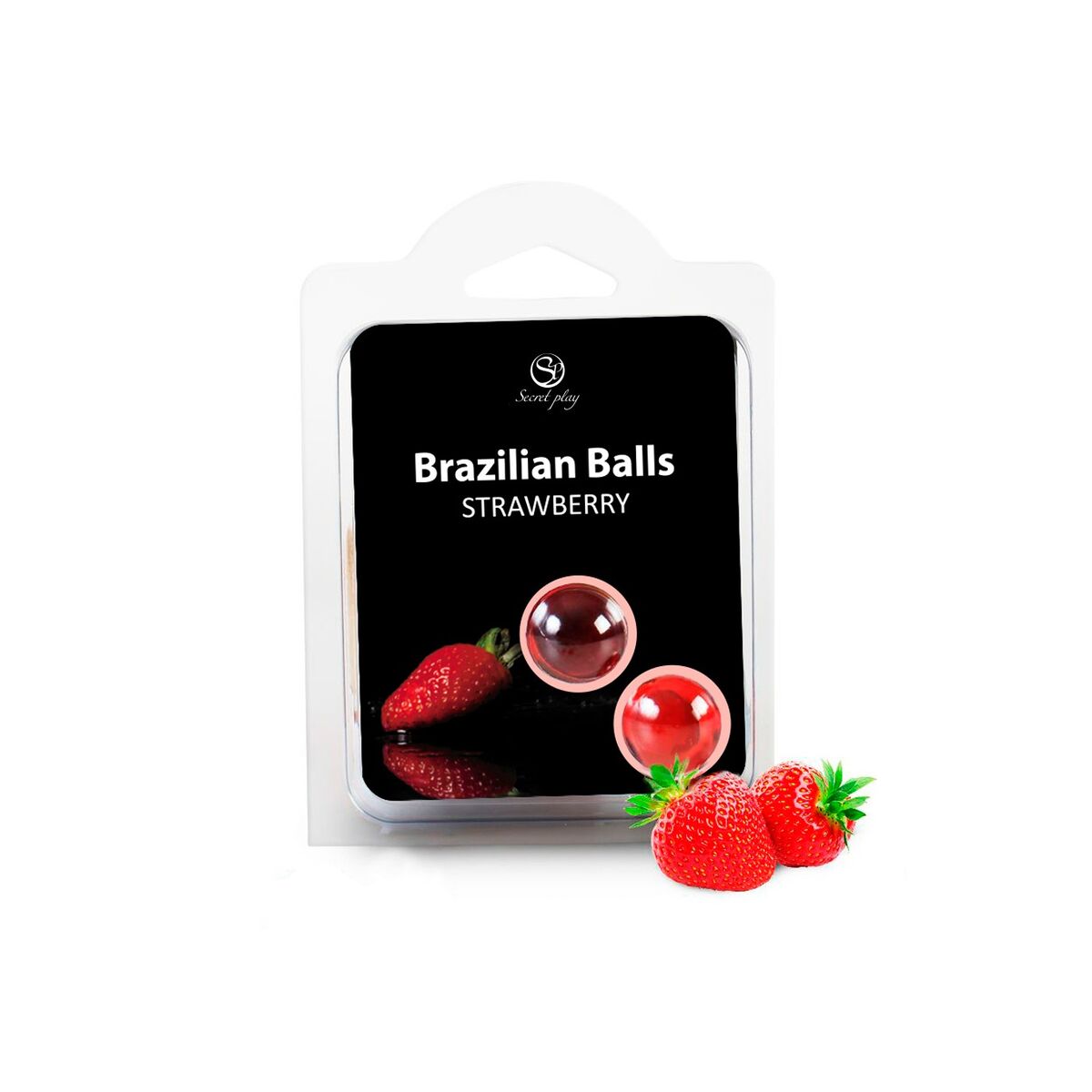 Lubrificante Secret Play Fragola 2 Pezzi