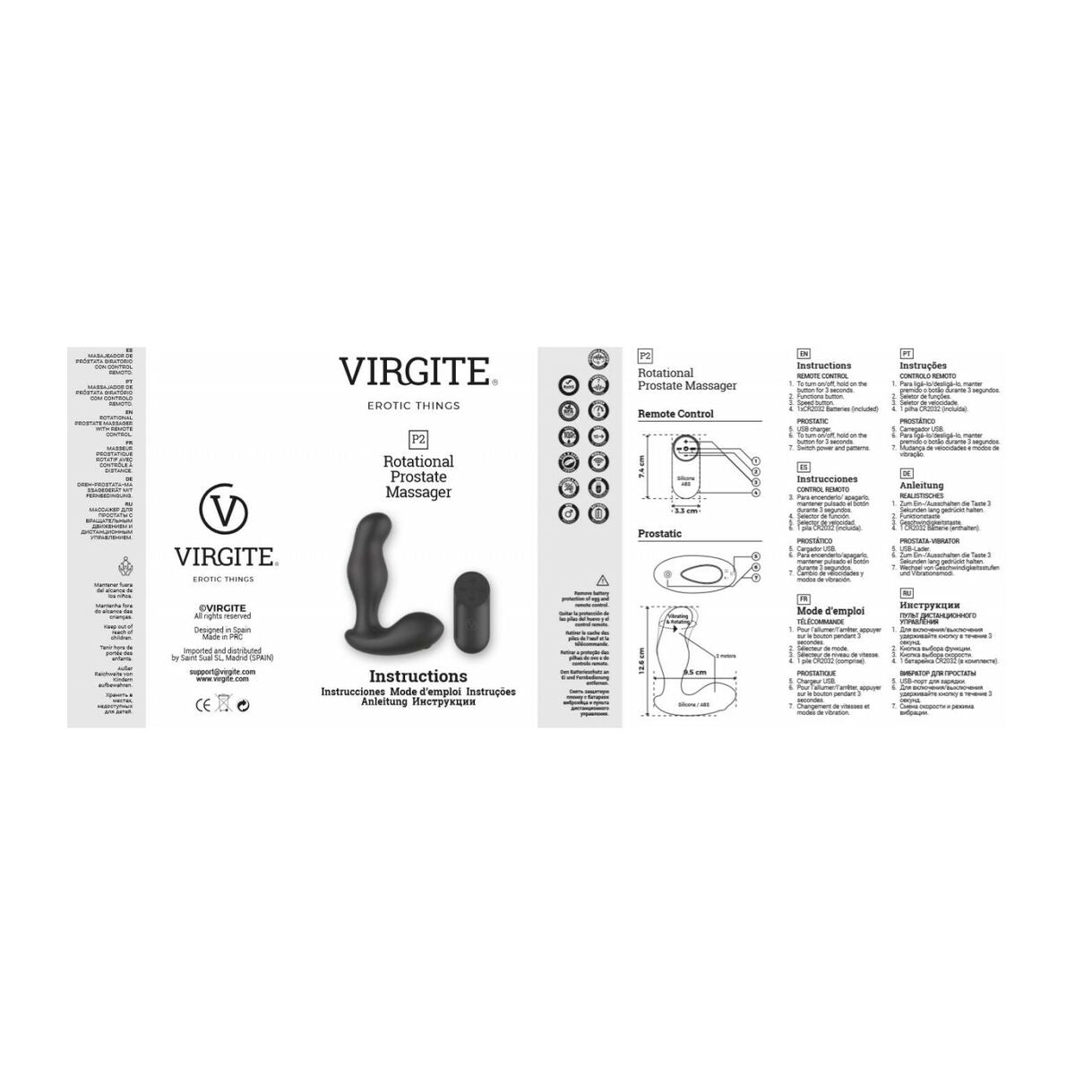 Massaggiatore Prostatico Virgite