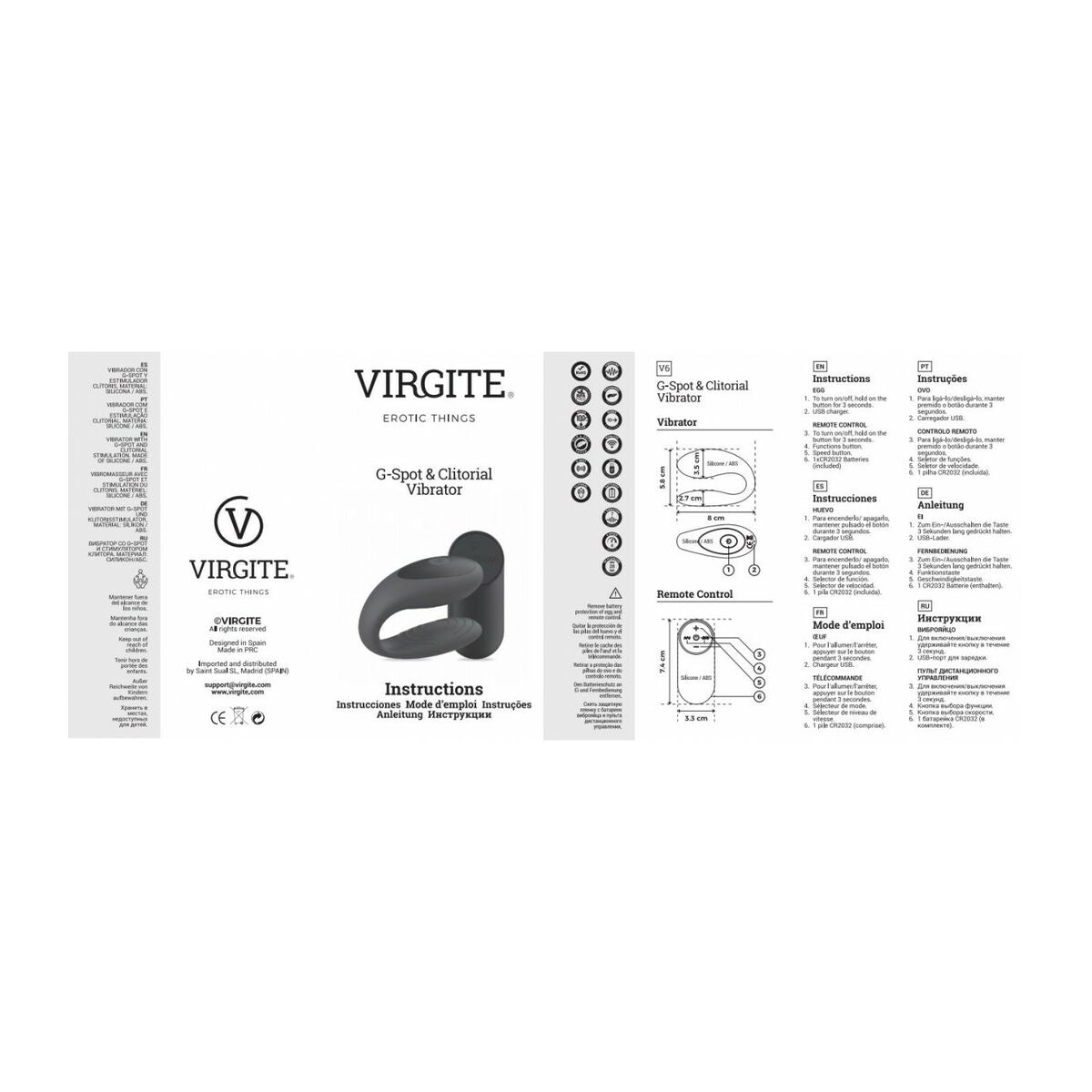 Massaggiatore di Coppia Virgite Rosa