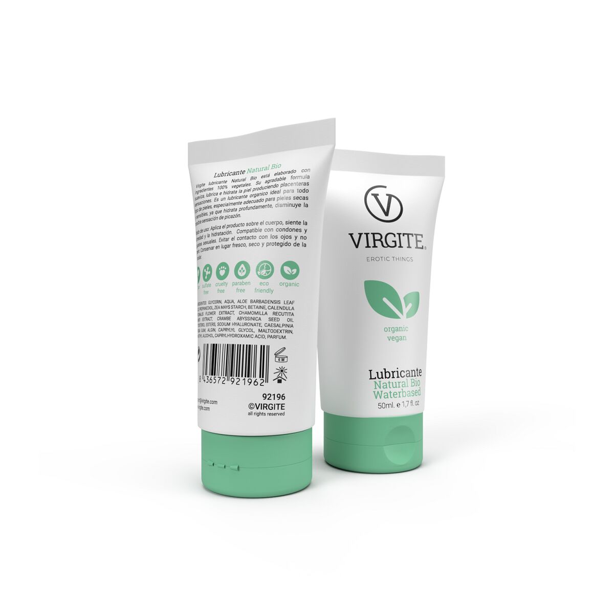 Lubrificante a Base d'Acqua Virgite 50 ml