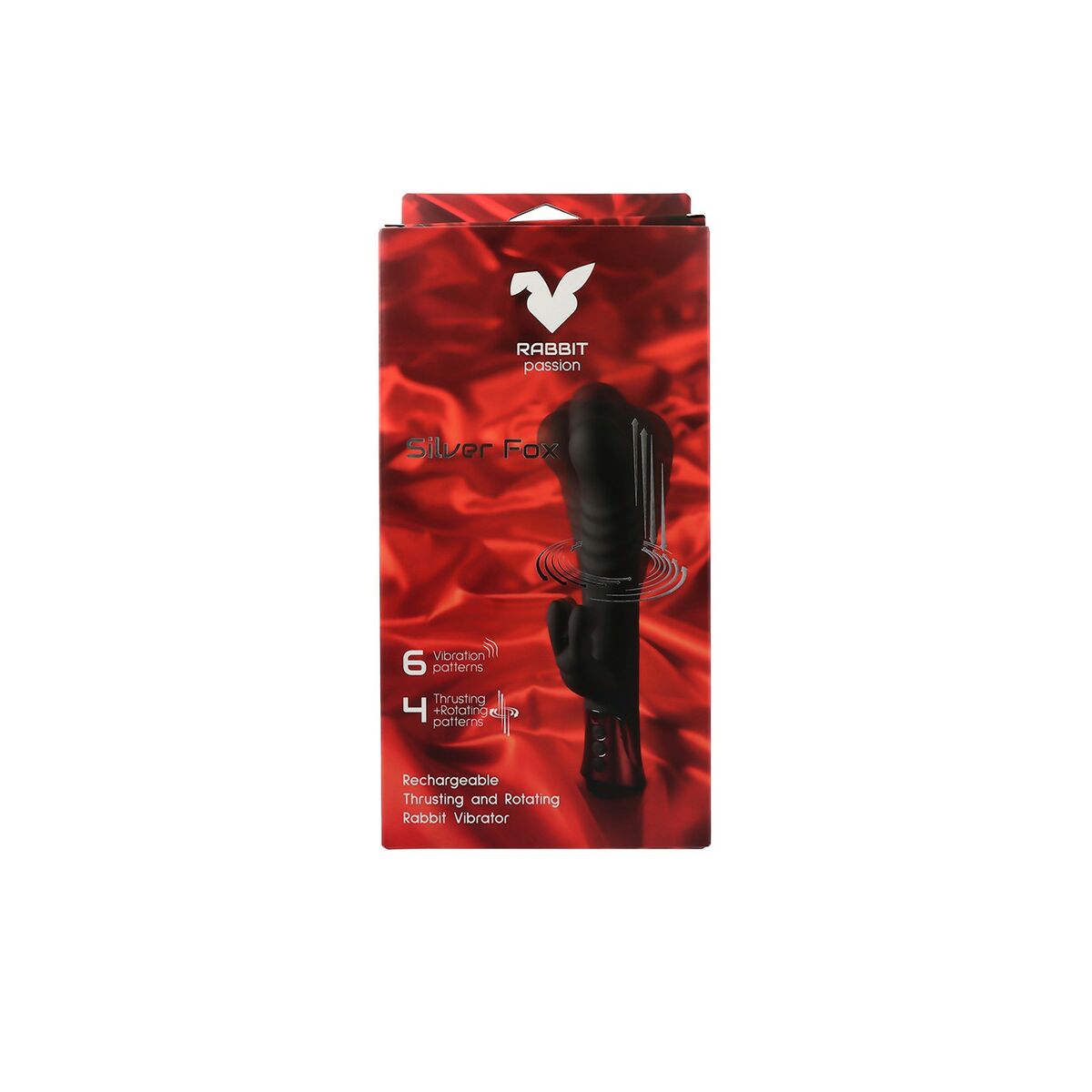 Vibratore Doppia Stimolazione Virgite Argentato