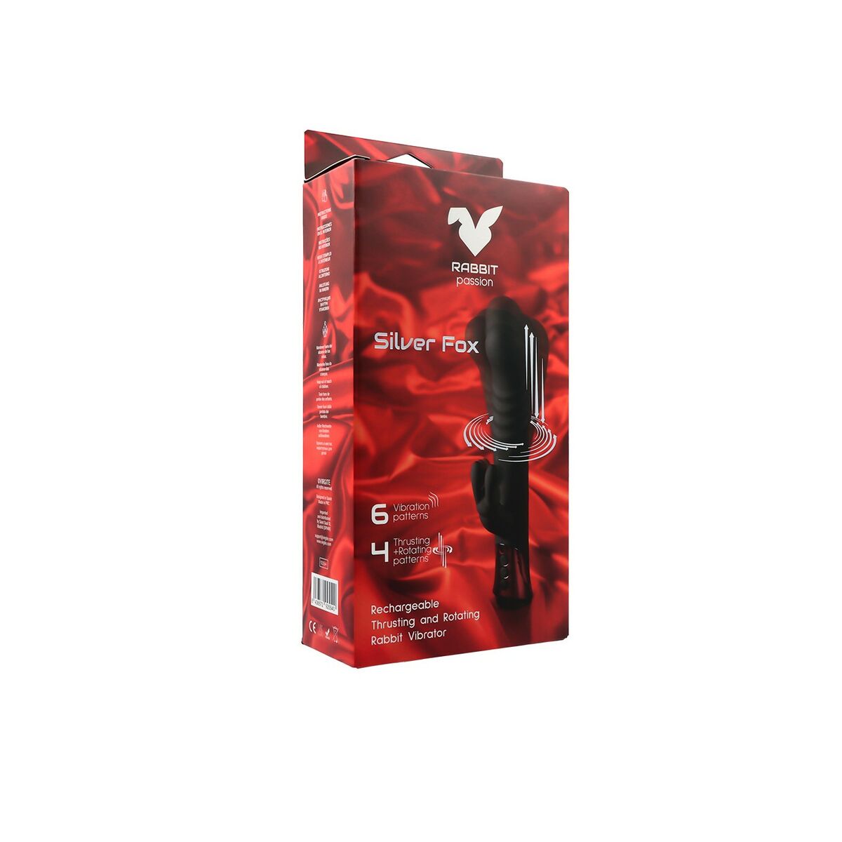 Vibratore Doppia Stimolazione Virgite Argentato