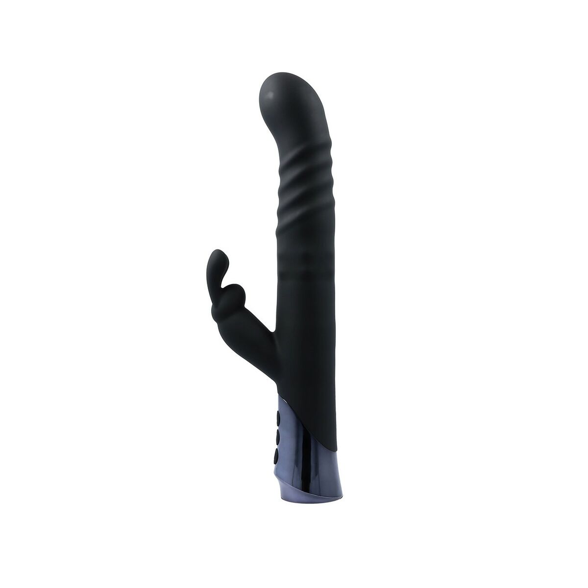 Vibratore Doppia Stimolazione Virgite Argentato