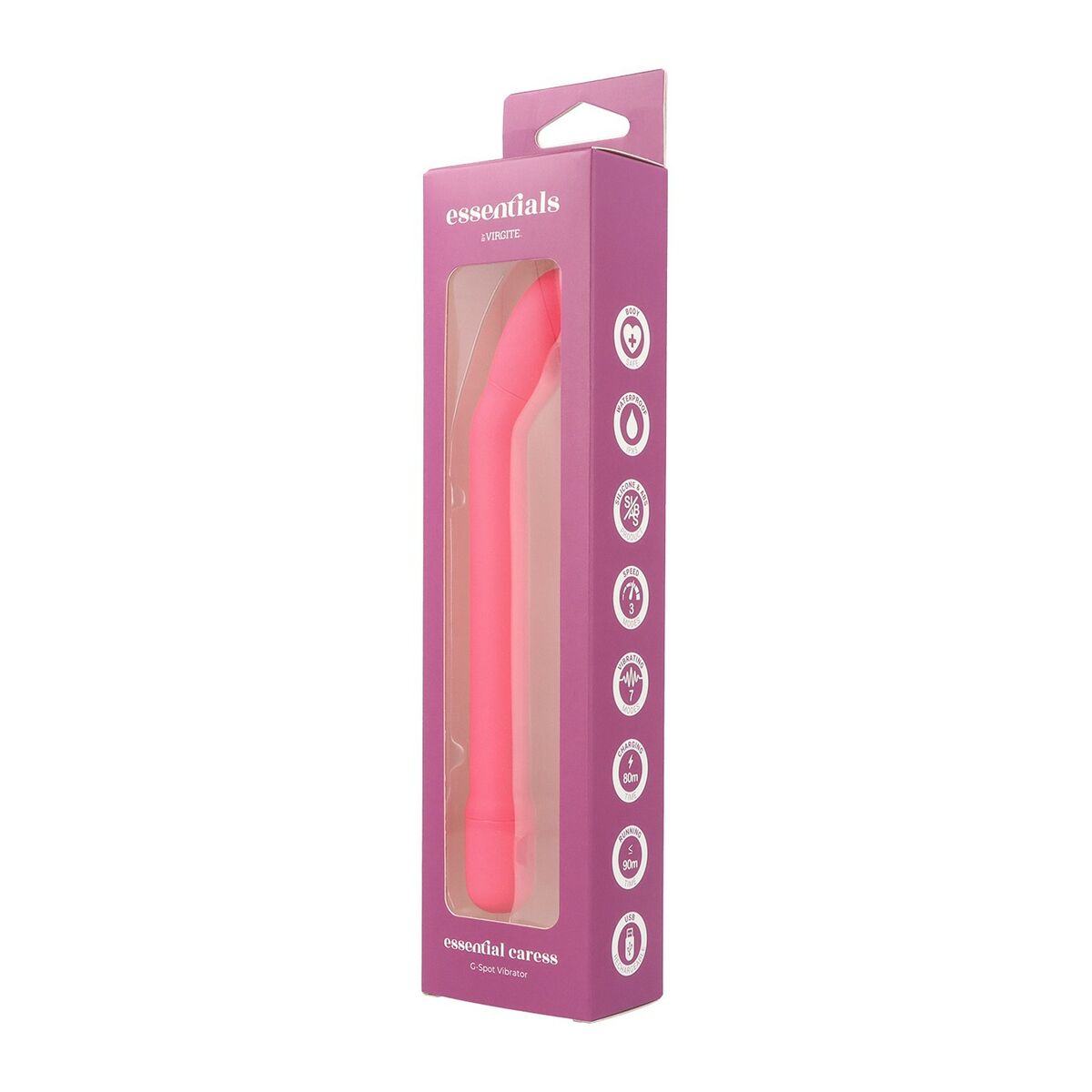 Vibratore per il Punto-G Virgite Rosa