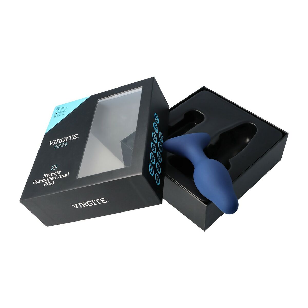 Plug Anale Virgite (12 cm)