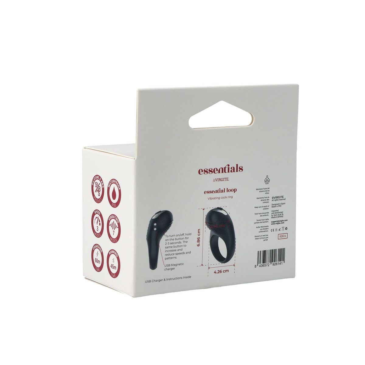 Anelli Fallici Virgite (Taglia unica)
