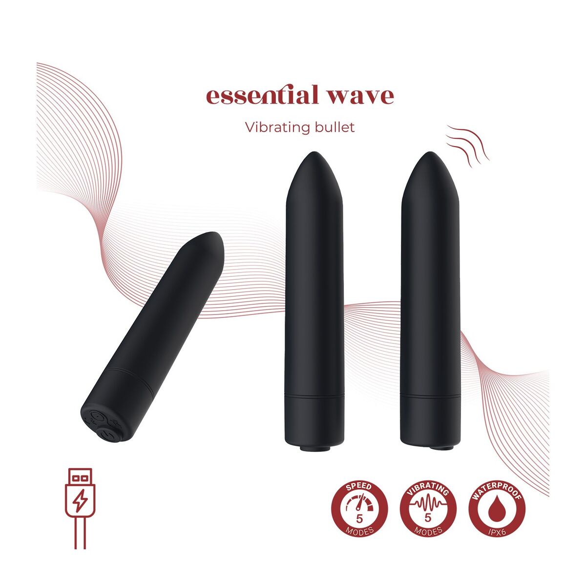 Vibratore Mini Virgite  I LOVE YOU CLITERALLY