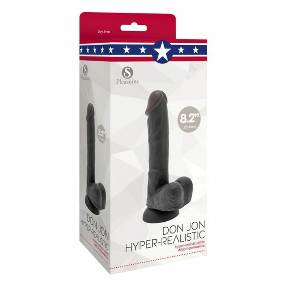 Dildo Realistico S Pleasures Don Jon Silicone (15 cm)
