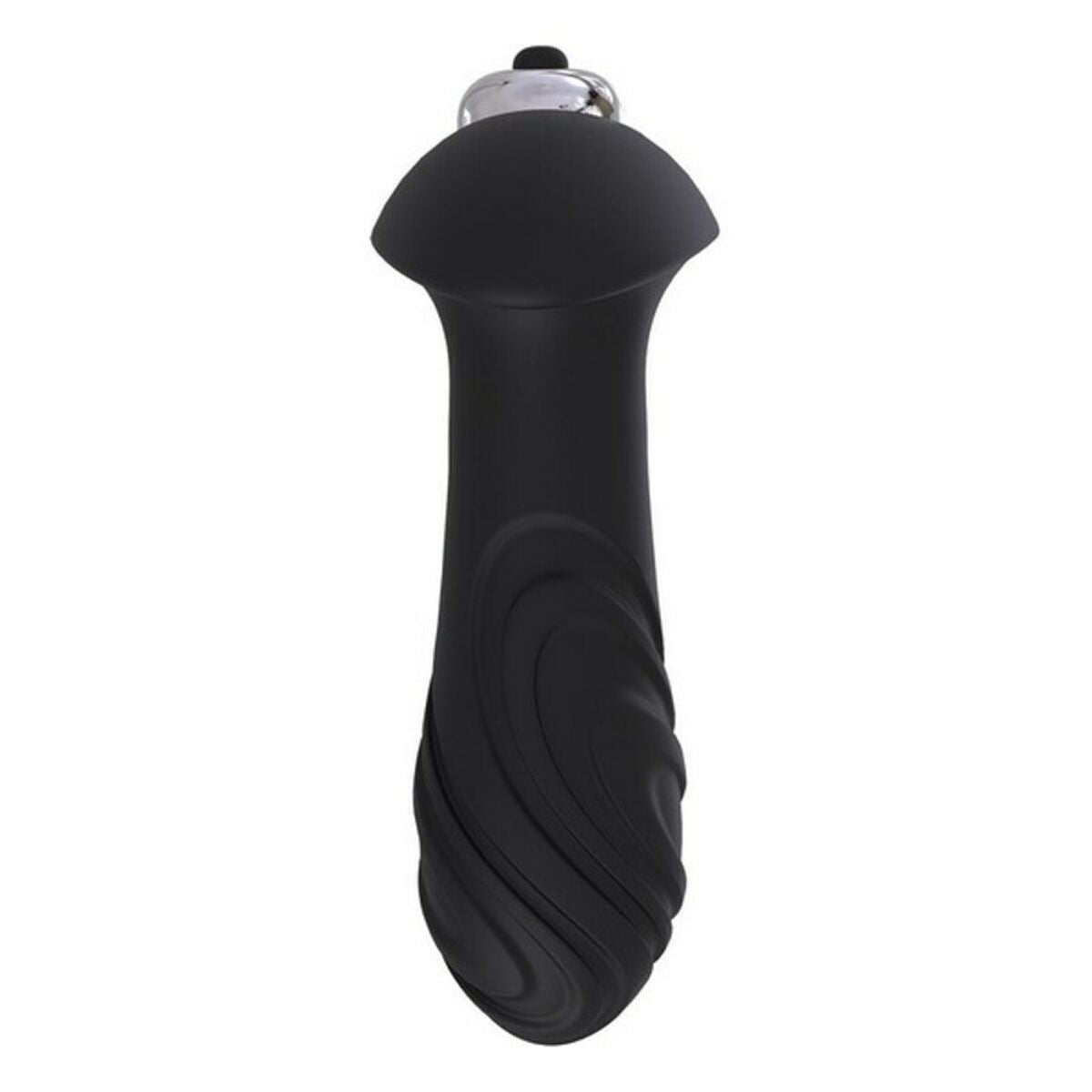 Plug Anale S Pleasures Swirl Nero Nero/Argentato