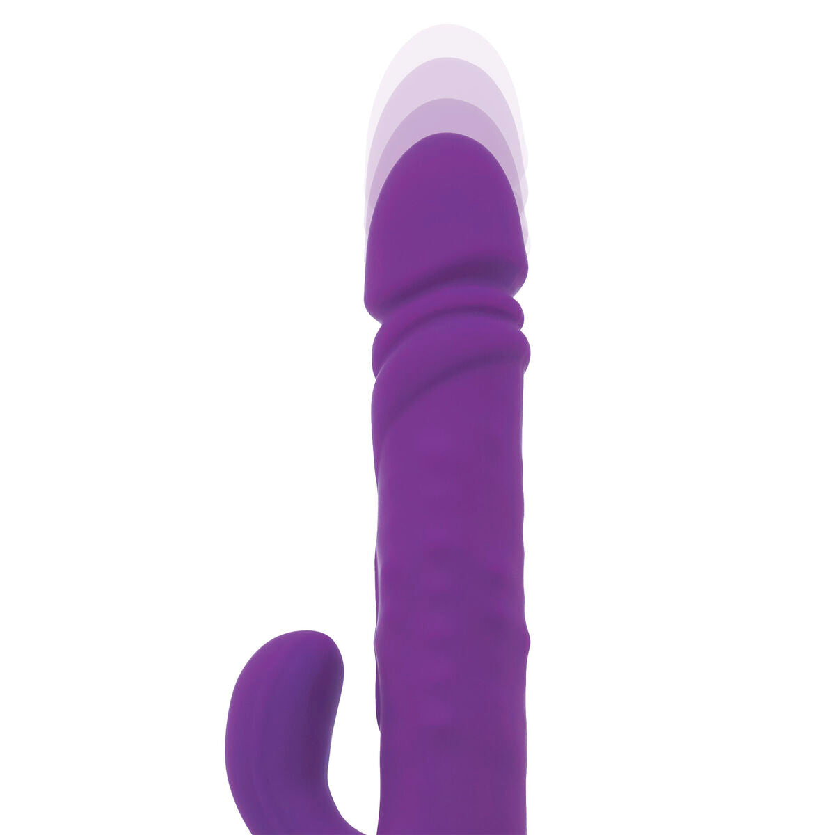 Vibratore Doppia Stimolazione S Pleasures Nero Lilla