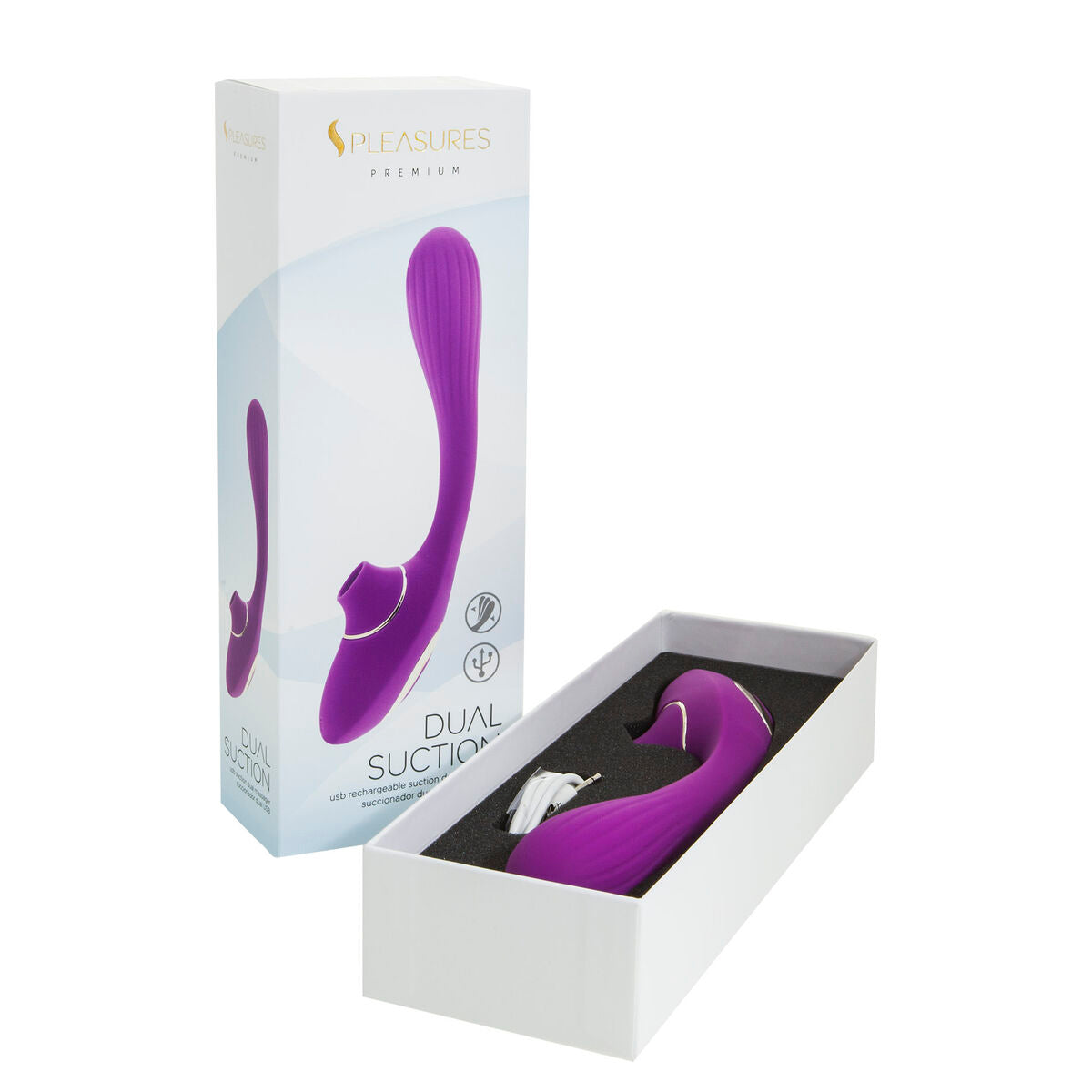 Vibratore Doppia Stimolazione S Pleasures Lilla