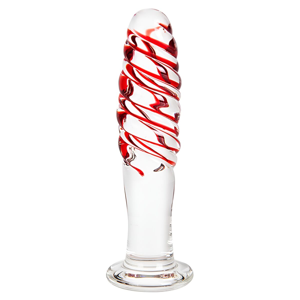 Plug Anale S Pleasures Rosso Trasparente (14 cm) (14,6 cm)