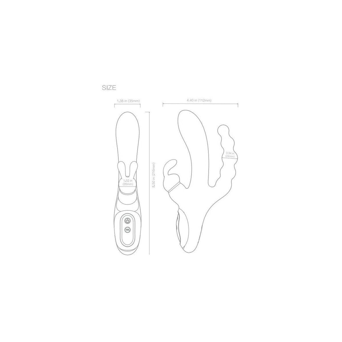 Vibratore Doppia Stimolazione Diversual