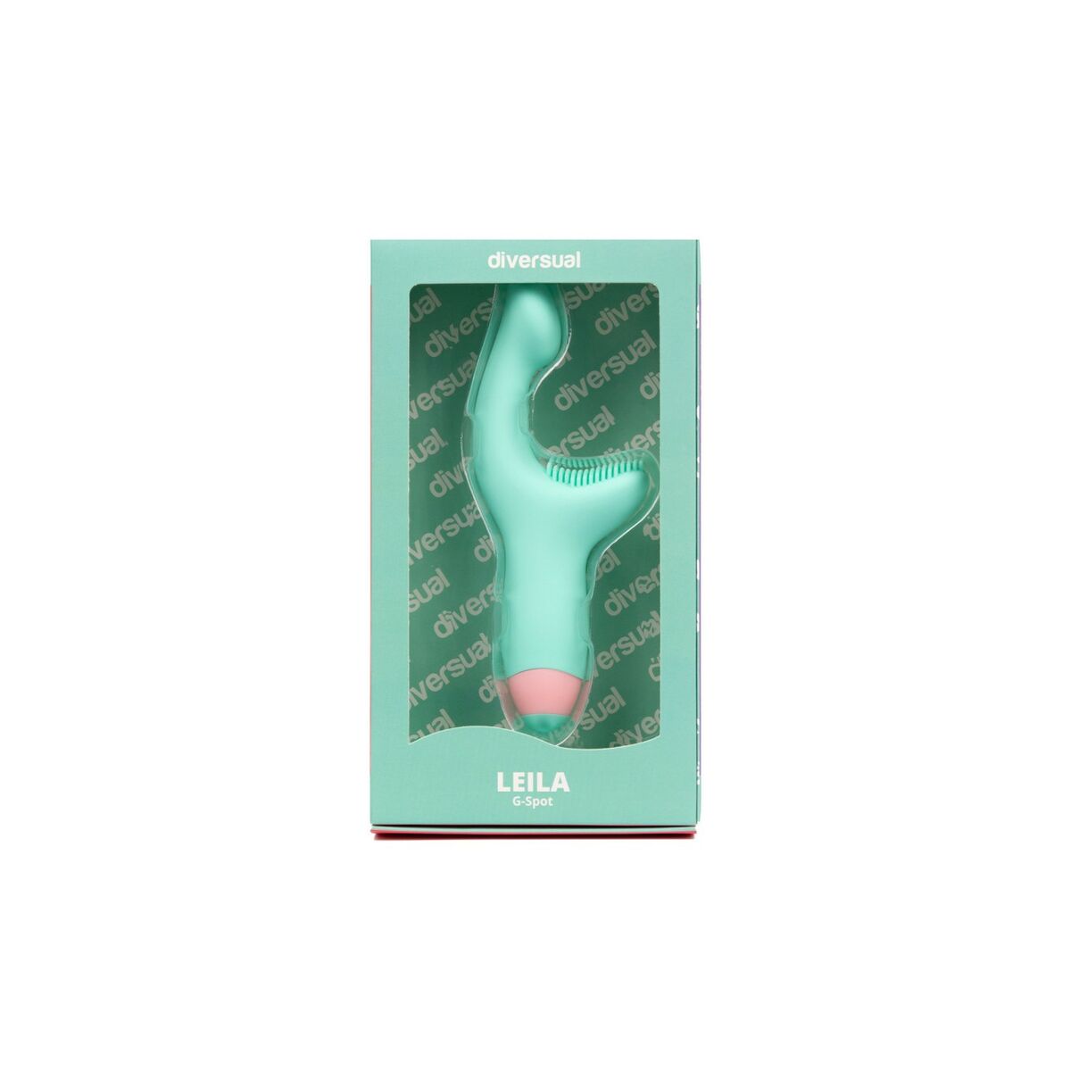 Vibratore Doppia Stimolazione Diversual Verde Chiaro