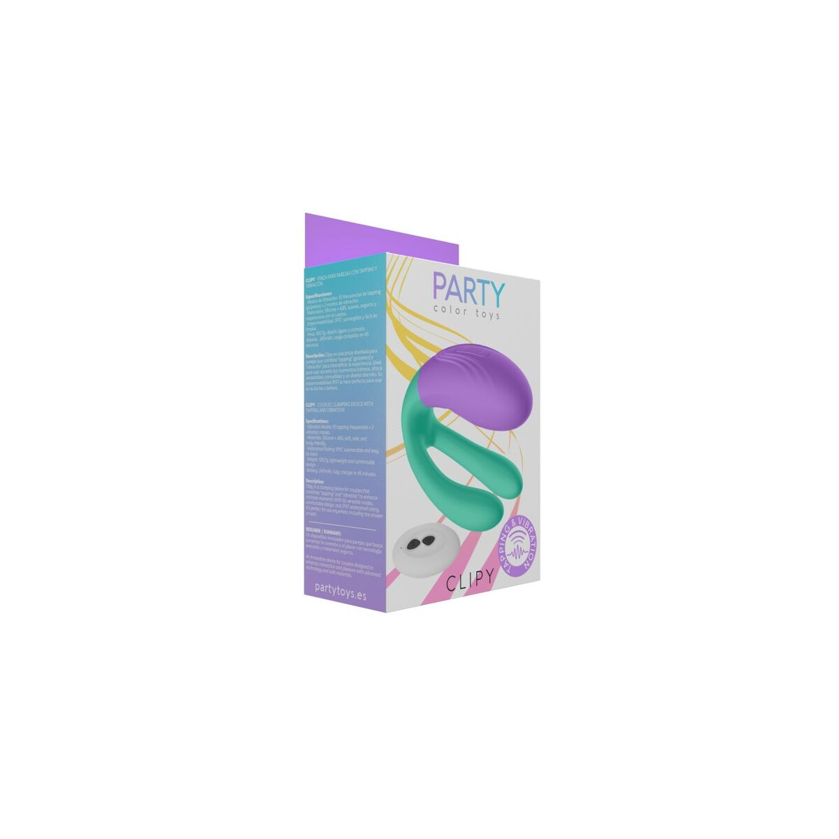 Massaggiatore di Coppia Party Color Toys