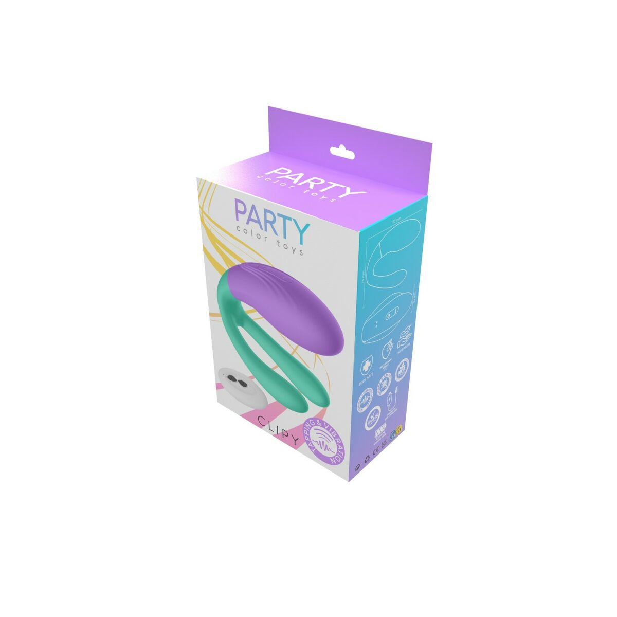 Massaggiatore di Coppia Party Color Toys