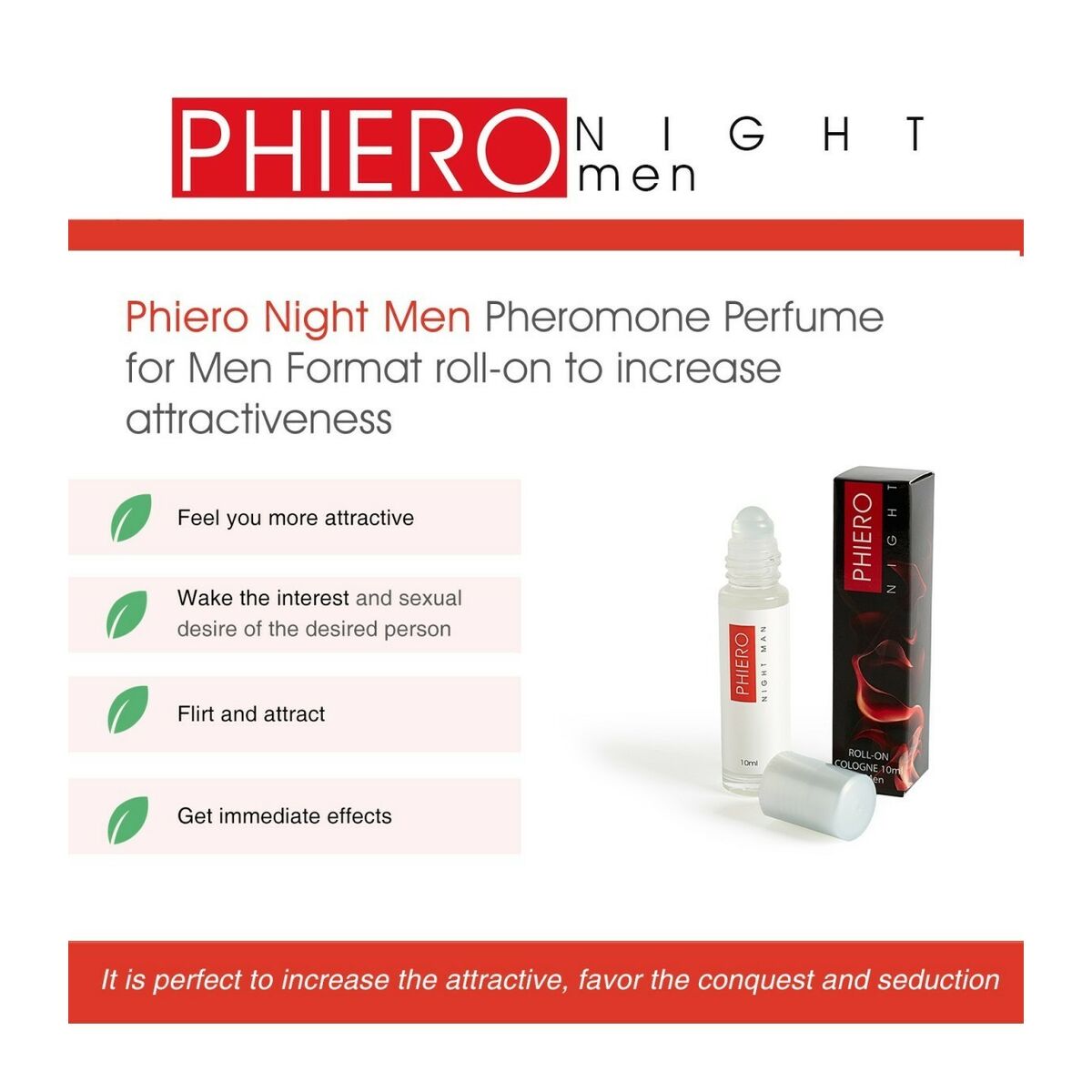 Profumo ai Feromoni 500 Cosmetics 10 ml