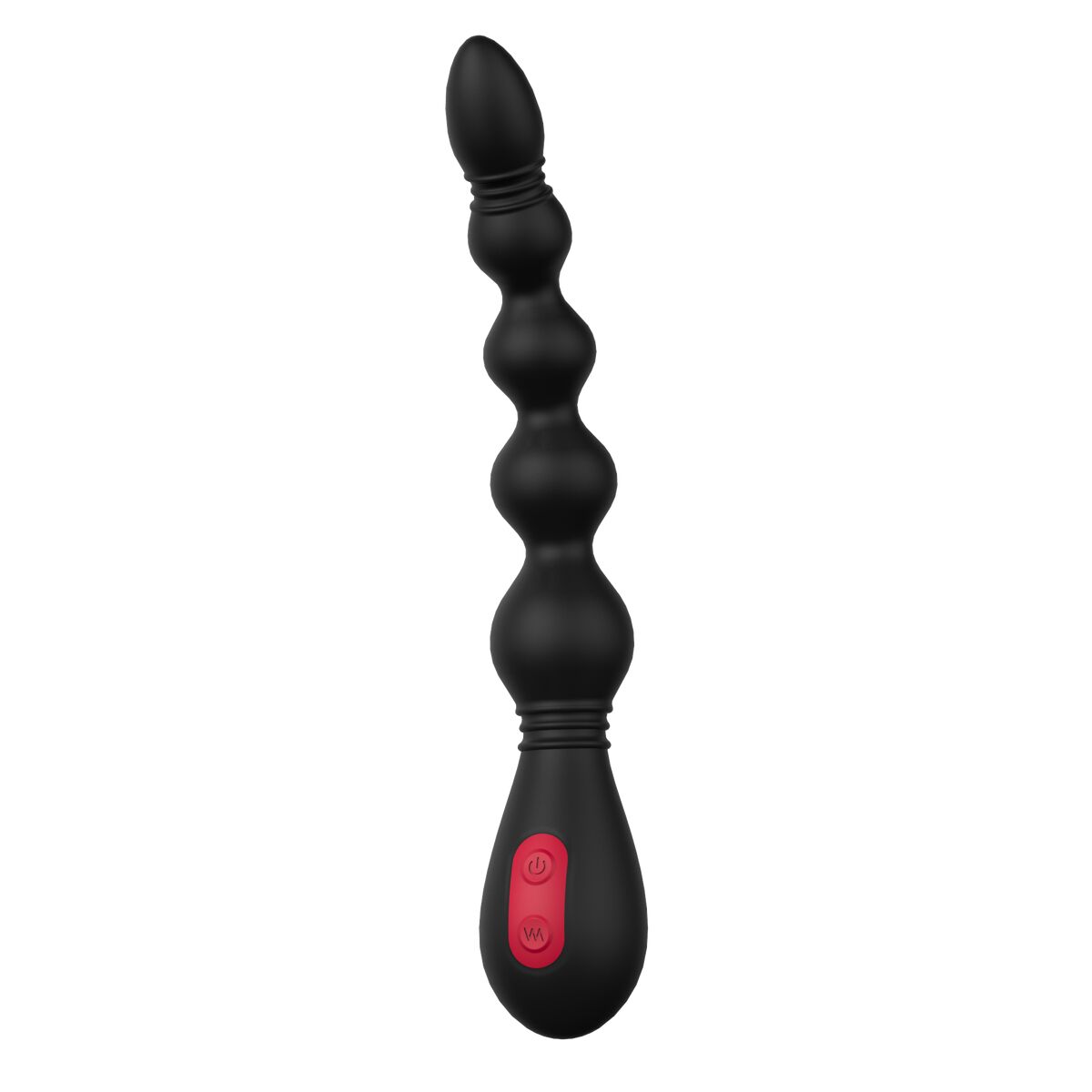 Vibratore Anale Cassini Nero Dream Toys Essentials Flexi Nero