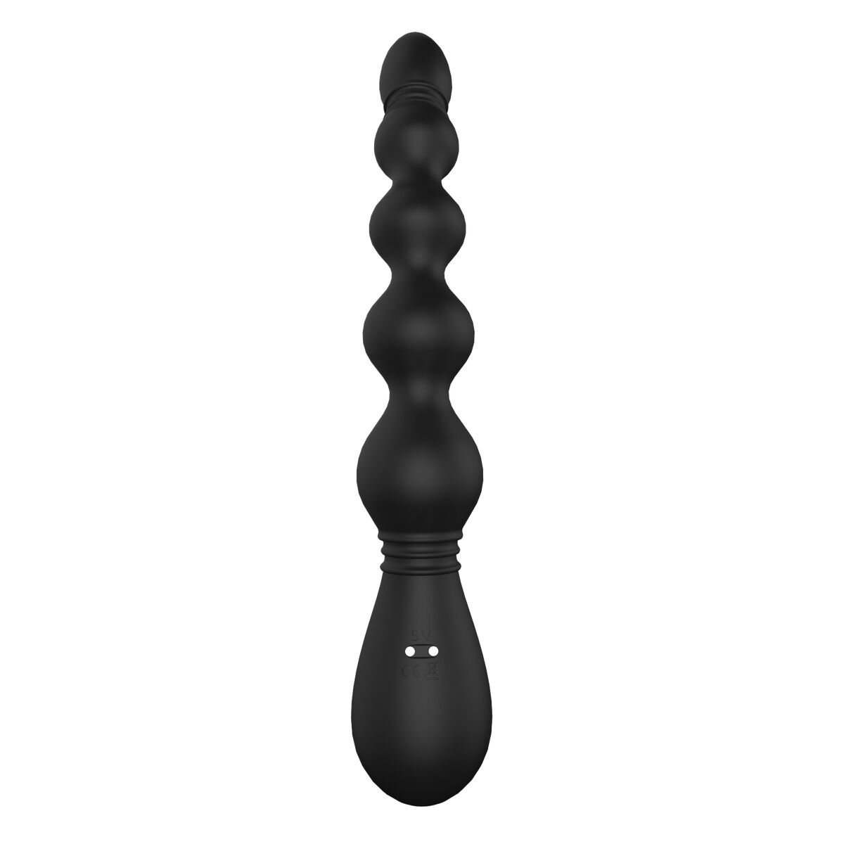 Vibratore Anale Cassini Nero Dream Toys Essentials Flexi Nero