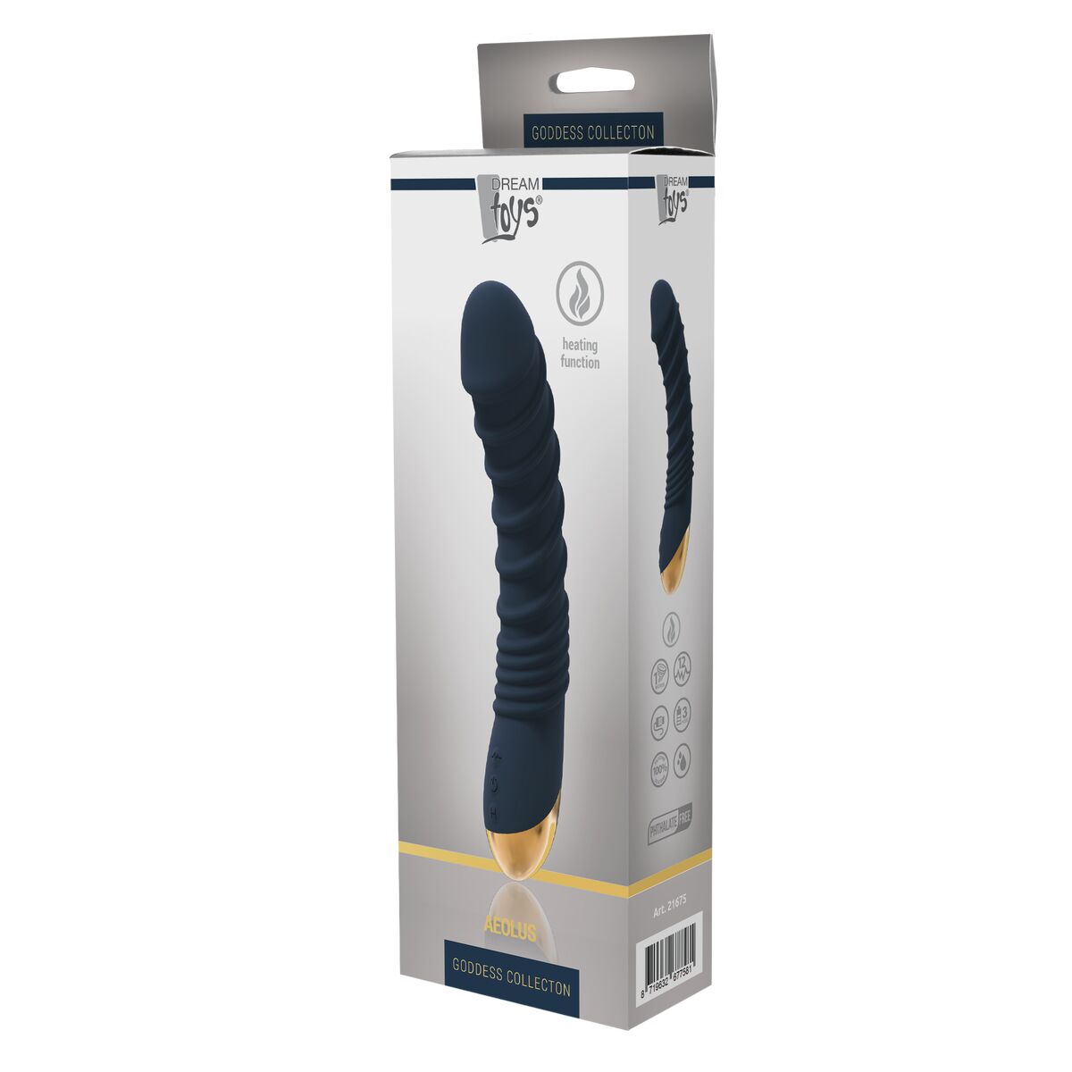 Vibratore Dream Toys Goddess Collection Azzurro