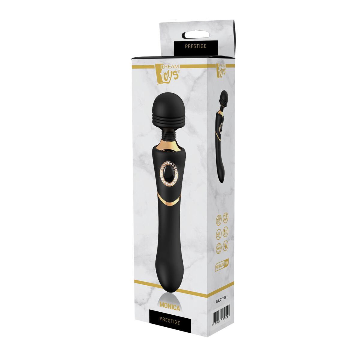 Massaggiatore Dream Toys Prestige Nero