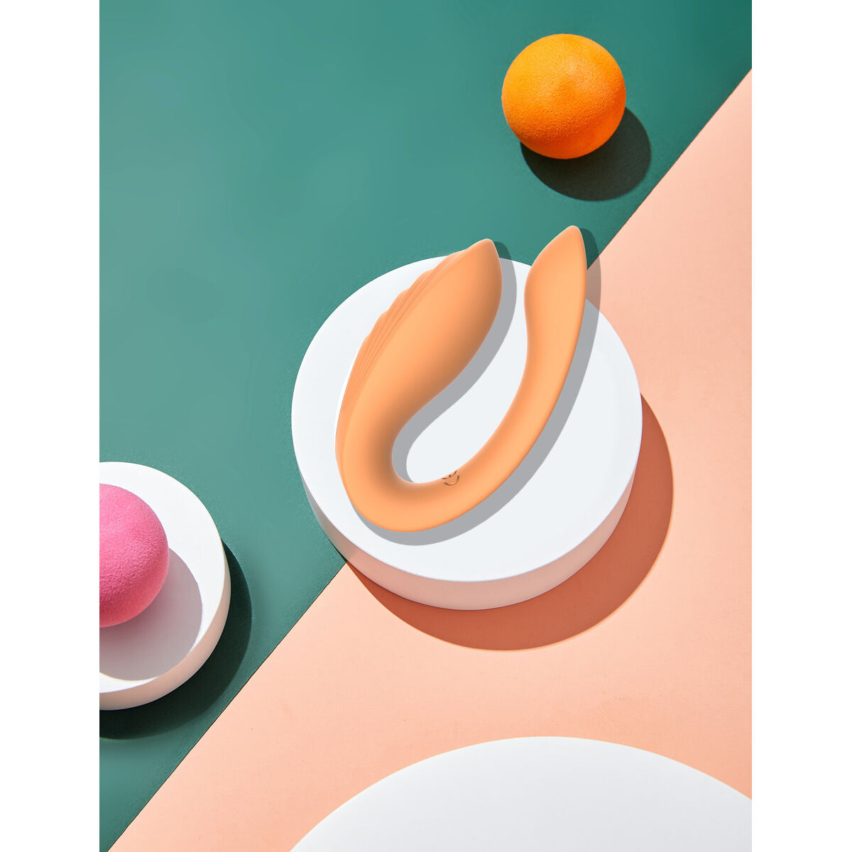 Massaggiatore di Coppia Dream Toys Glam Arancio