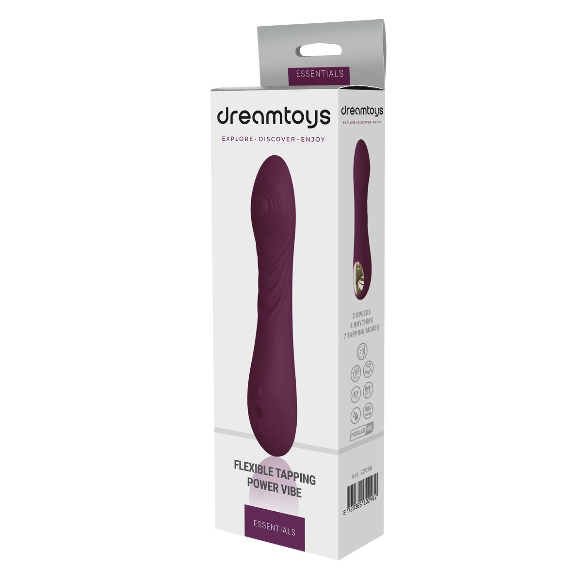 Vibratore Dream Toys Essentials Viola